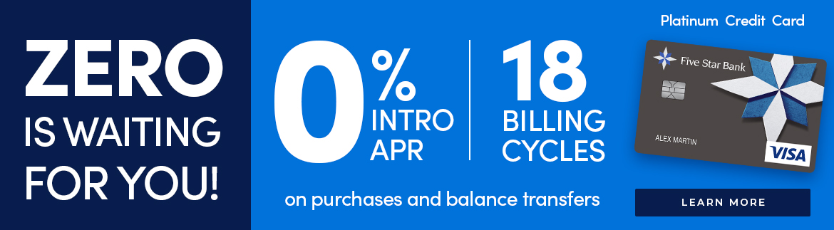AD - 0% intro APR, 18 billing cycles on purchases and balance transfers. Click to learn more