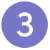 Number 3 icon