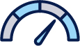 icon - speedometer, fast