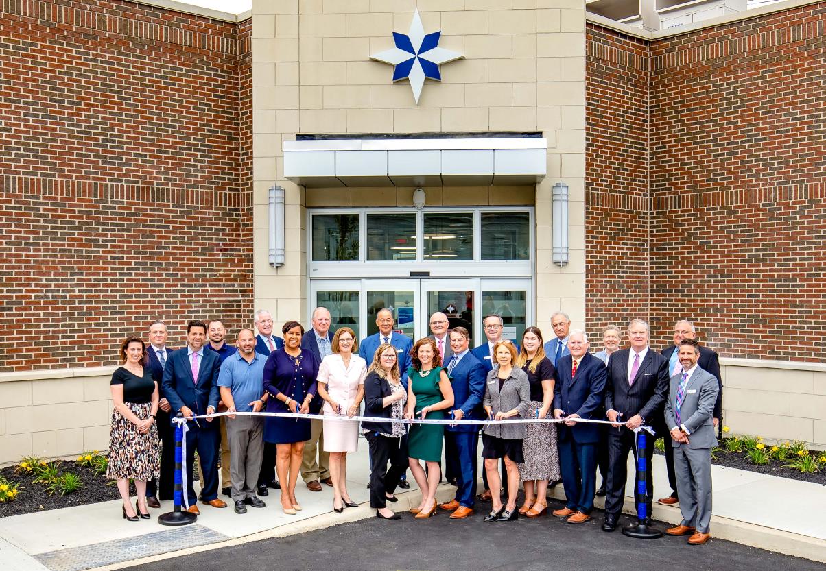 Five Star Bank joins community and project partners to cut the ribbon for newest branch.