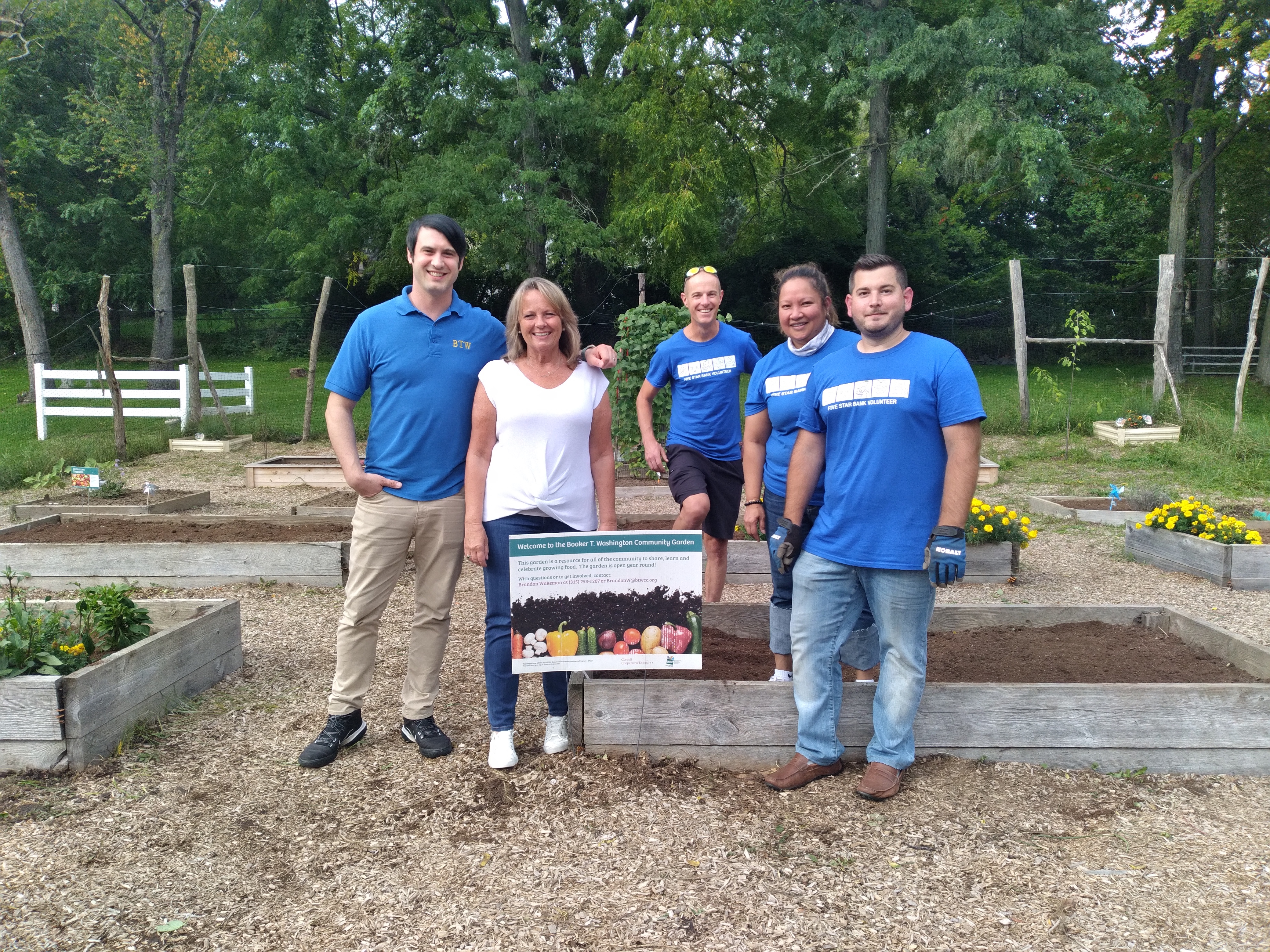 HEART volunteering day - Booker T Washington,  buffalo, ny