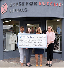 Dress for Success Check Presentation